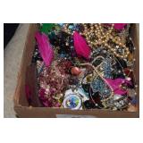 5.4 Lbs Beads, Feathers & More for Making Jewelry