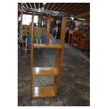 Mirrored Shelf With Sliding Hooks On Top 40x18'