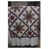 Vintage Colorful Large Quilt MORE