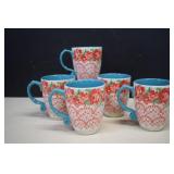 Five Large Pioneer Woman Mugs
