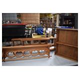 Wood Shelves & Coat Hangers