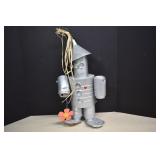 Hand Crafted Tin Man Made Of Cans
