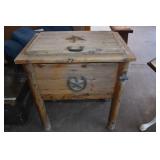 Rustic Look Standing Western Cooler