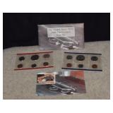 1996 P&D Unc. Coin Set w/COA  10 Coins&2 Medallion