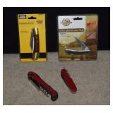 Four Knives- Guidesman, Tool Shop, Farberware &