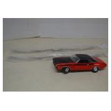 MISC Lot Red Diecast Car & License Plate Decal -