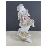 Vtg Spaghetti Poodle Figurine - 6'