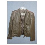 Valerie Stevens New Zeland Lamb Skin Jacket SZ M