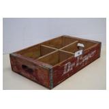 Vintage Dr. Pepper Wood Crate Brownwood TX.