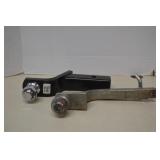 Lot Of 2 Trailer Metal Ball Hitches