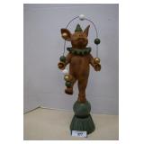 Large 21' Juggling Pig Statue