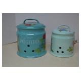 Pioneer Woman Potato & Onion Canisters