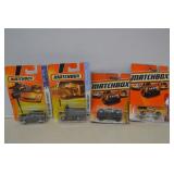 Four Vintage Match Box Diecast Cars