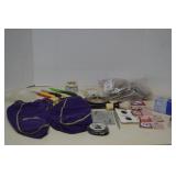 MISC Lot Vintage Buttons, Kitchen Knives, & More