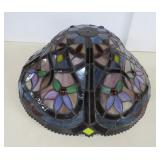 Stained Glass Lamp Shade - Some Damage - NOTE