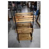 Three Tier Wooden Crate Storage Unit