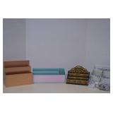 Lot Vintage Letter Mail Holders