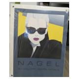 Sealed 1985 Patrick Nagel Poster 32x24