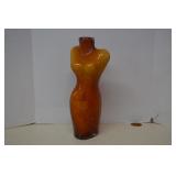Vintage Murano Style Female Form Vase 17.5'