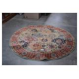 68' Round Wool Rug by Woolmark