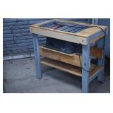 Sears Craftsman 10' Saw on Work Table