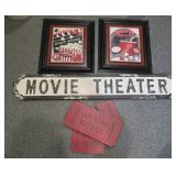 Four Pieces of Home Media Room Dï¿½cor - NOTE