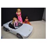 Barbies and Rainbow High Battery Operated Car