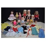 1960's-70's Vtg. Small Dolls,See Photos For Info
