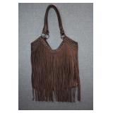 Trinity Ranch, Leather Fringed Bag