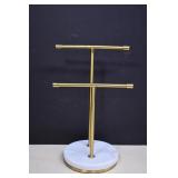 Jewelry Display Stand With A Marble Base