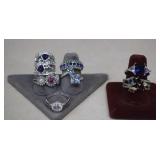Seven New Very Nice Costume Rings