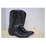Justin Black Leather SZ 14D Boots