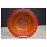 Lovely Vintage Tiffin Glass Aurora Amberina Bowl