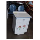Antique Painted Pot Cupboard