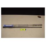 Driltec 1 1/2 inch by 22 inch Jet Head Spine Shank
