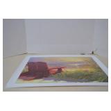 Signed Ocean Sunset Print