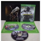 Five XBOX ONE Games - 3 Are Not In Original Cases,