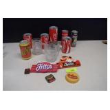 Coke, Buzz, Fizzy Pop Cans, Bag Clips, Tins &