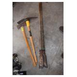 Quality Axe & Grubbing Hoe & Marginal Posthole