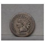 1861 Indian Head Penny - Civil War Era