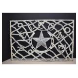 Cast Iron Texas Welcome Mat