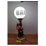 Vintage Charlie Chaplin Drunk Bum Bar Lamp