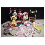 Collection Of Ginger Dolls & Clones,Large Lot Of