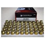 50 Rounds Of Federal 40 S&W Ammo