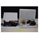 Four Flush Mount Speakers. Untested