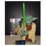 Completed Star Wars LEGO 'Yoda' Figure