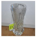 Cristal d'Arques Diamond Cut Bud Vase