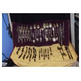 Silverplate & Gold Color Flatware