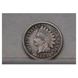 1864 Indian Head Penny - Civil War Era