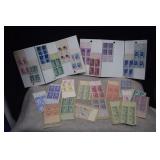 Lot of Plate Block Mint Stamps